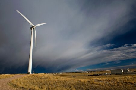 Wind Turbine Wyoming photo
