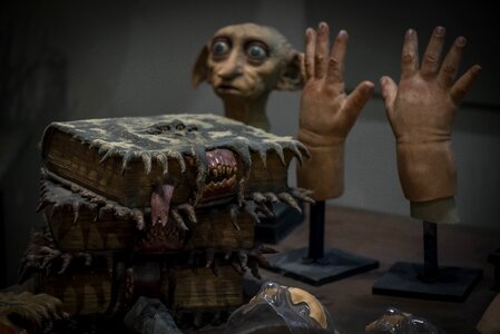 Dobby hands books