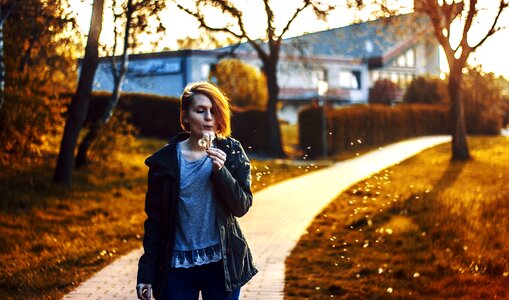 Beautiful fashion female