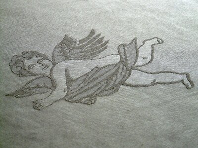 Angel tablecloth pattern photo