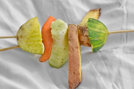 Carrot cucumber potatoes