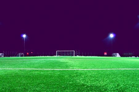 Field football lawn photo