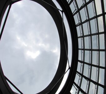 Glass dome reichstag outlook photo