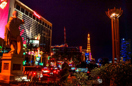 Las Vegas at Night in Nevada photo