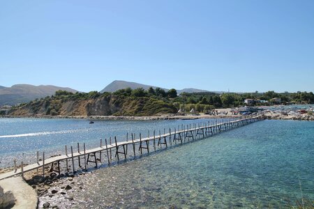 Bridge island resort area