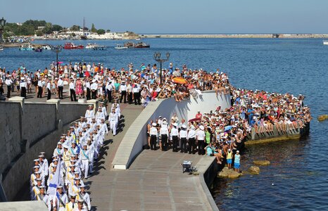 The Navy Day in Russia and Ukraine