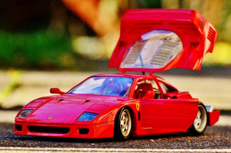 Sports car front view vehicle
