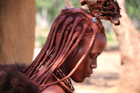 Indigenous woman natively photo