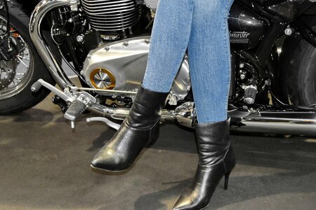Heels legs boot
