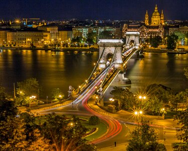 Hungary bridge danube