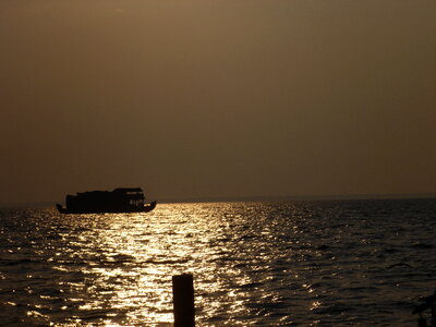 Houseboat Kerala Backwaters Sea photo