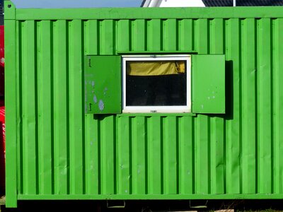 Quick container of construction of habitable containers mobile raumzelle