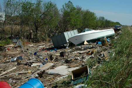 Bayou Sauvage Levee photo