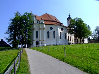 Wieskirche art construction art photo