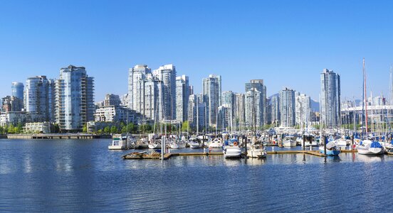 Vancouver architecture skyline photo