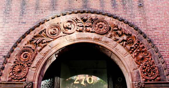Brick Arch Entrance photo