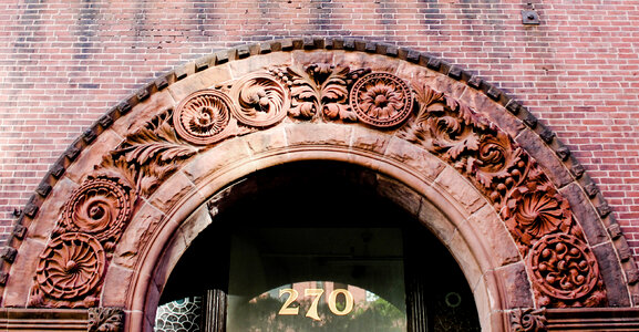 Brick Arch Entrance