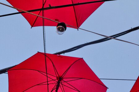 Decoration light bulb umbrella