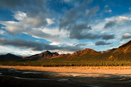 Teklanika River Fall - Denali National Park