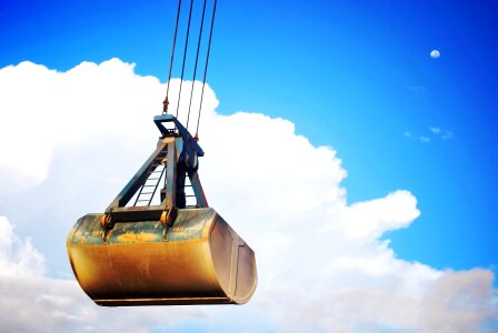 Blue Sky iron machine