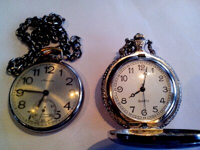 Ancient clock russian