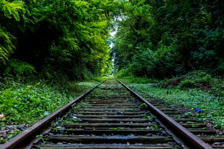 Transportation track train