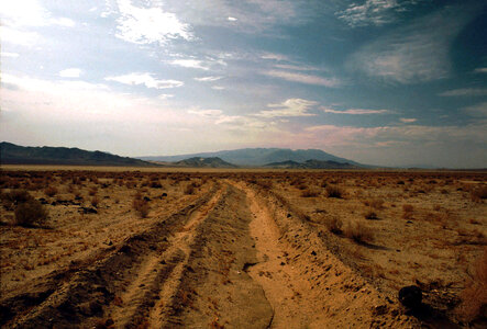 Landscape near Shoshones in Death Valley National Park, Nevada photo