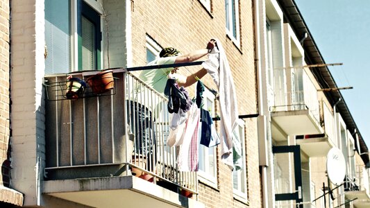 Apartment architecture balcony photo