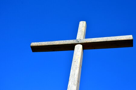 Blue Sky cross religion