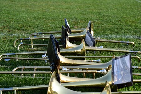 Band brass trumpet photo