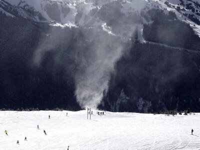 Landscape weather snow