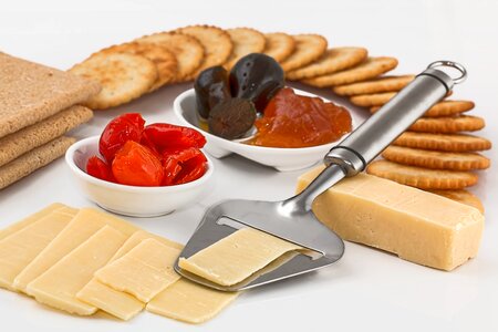 Dairy product protein finger food