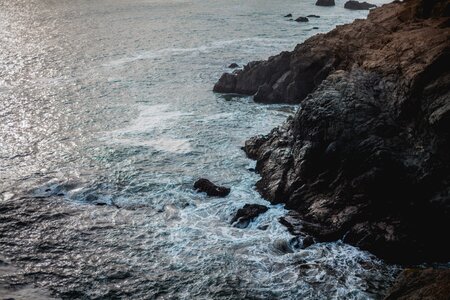 Cliff wild brackwater