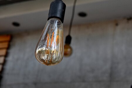 Light Bulb indoors electricity photo