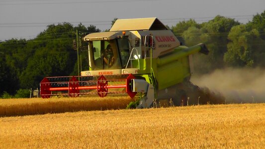 Machine field agriculture photo