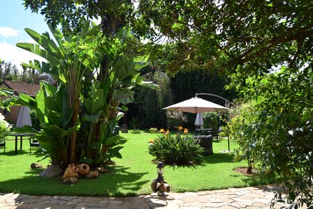 Landscape villa green space