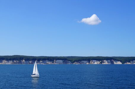 Summer blue sky
