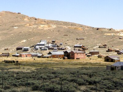 Bodie Town in California photo