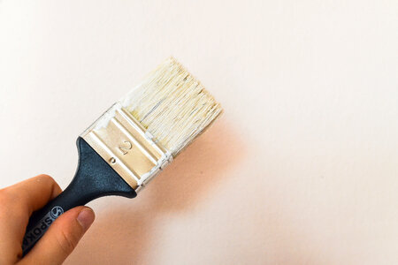 Decorating with Paint Brush photo