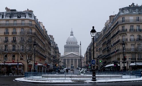 Place Edmond Rostand and Pantheon in France photo