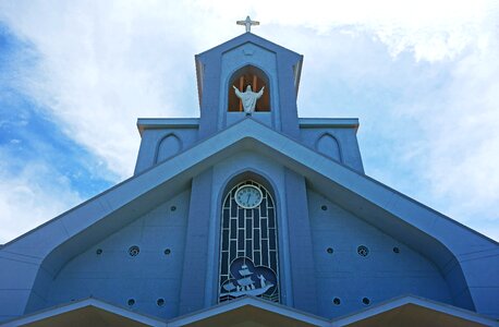 Exterior cross christian photo