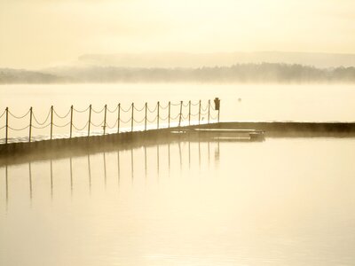 Boating landscape pier photo