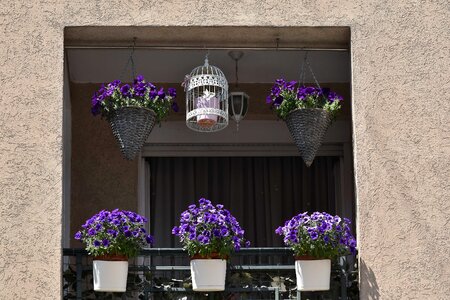 Facade balcony architecture photo