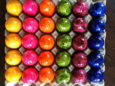 Easter colorful color