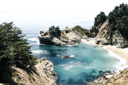 Beach cape cliff photo