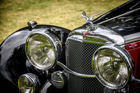 Automotive vintage oldschool photo