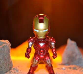 Iron man robotic standing