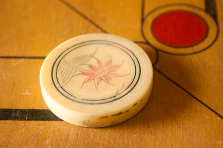 Carrom Striker Closeup