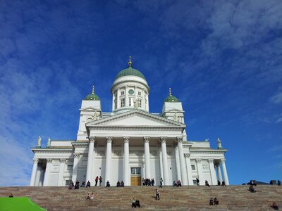 Church in Helsinki, Finland photo