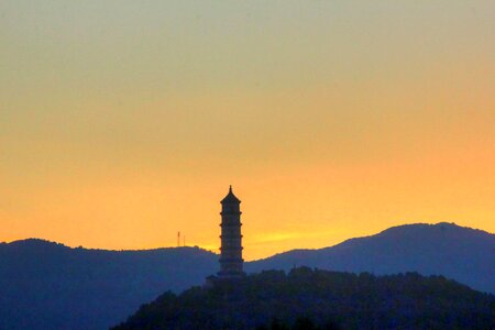 Pagoda hills mountains
